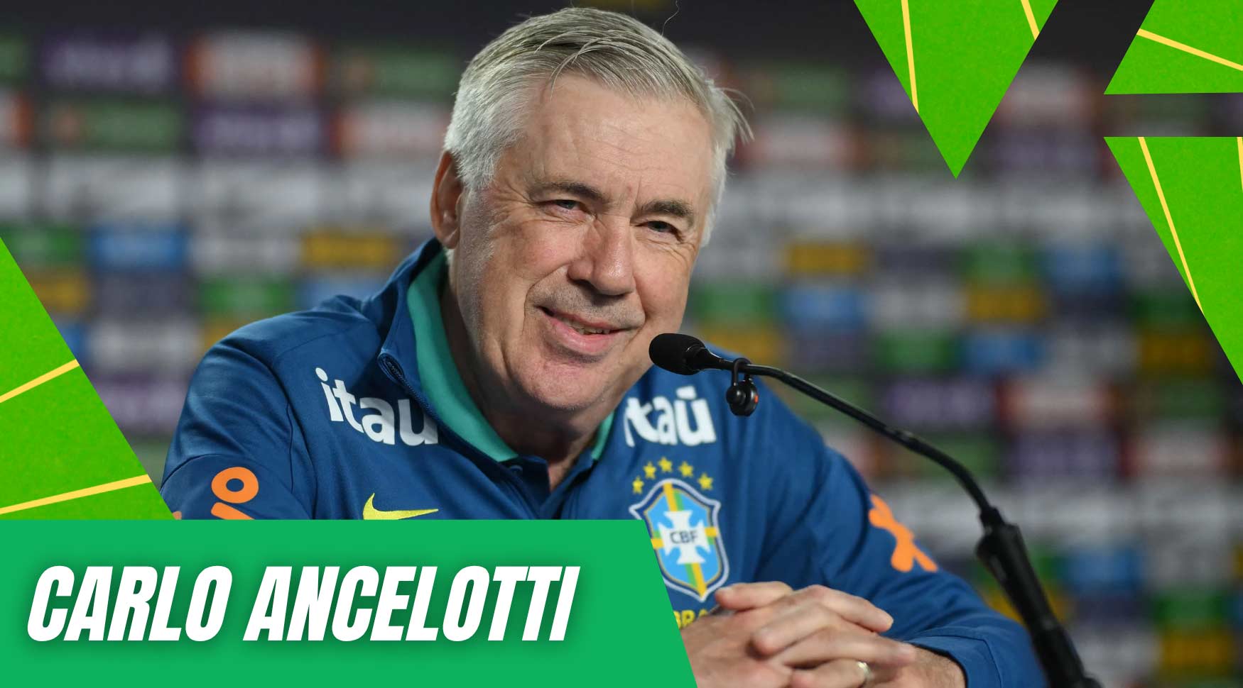 Carlo Ancelotti dá indícios de que se aposentará do futebol de clubes enquanto se prepara para o desafio no Brasil