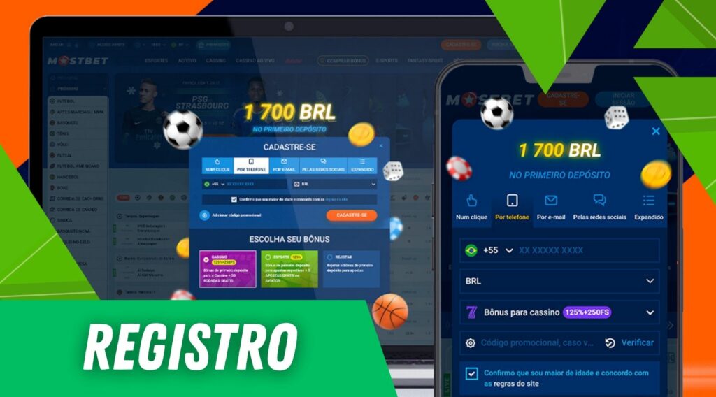 Registro na Mostbet aplicativo para apostas no Brasil